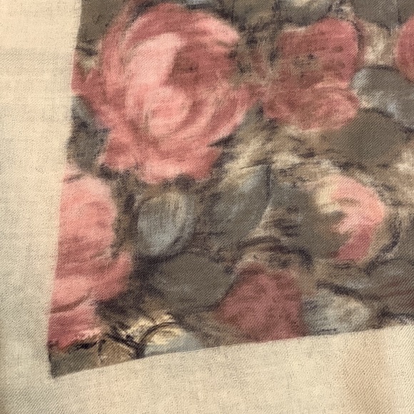 💗ECHO Vintage Pure Wool Scarf 1980s - Picture 4 of 4